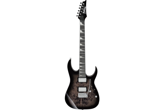 Ibanez GRG220PA1-BKB RG Gio E-Gitarre Transparent Brown Black Burst Starter Set image 2