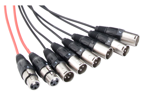 Pronomic Stage Multicore 6/2 XLR 15 m  - Retoure (Zustand: sehr gut) image 2