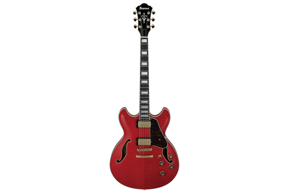 Ibanez AS93FM-TCD Transparent Cherry Red image 2