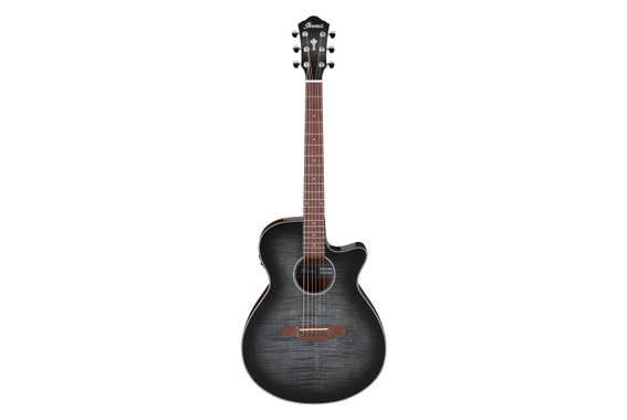 Ibanez AEG70-TCH Transparent Charcoal Burst image 2