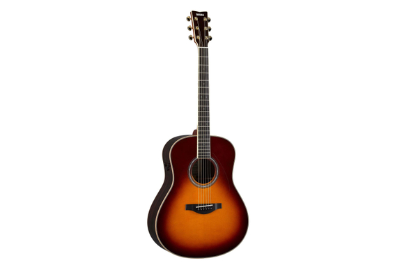 Yamaha LL-TA BS TransAcoustic Brown Sunburst image 2