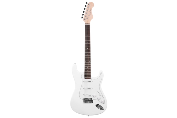 Rocktile Sphere Classic Electric Guitar White Set image 2