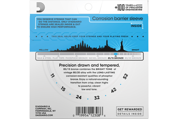 D'Addario EZ910 Light 5x Set image 2