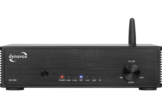 Dynavox DA-300 Verstärker mit HDMI ARC schwarz image 2