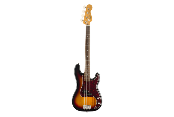 Squier Classic Vibe '60s Precision Bass LRL 3-Color Sunburst Gigbag Set image 2