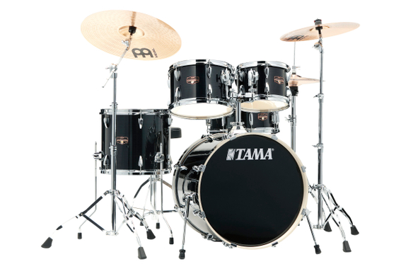 Tama IP50H6W-HBK Imperialstar Drumkit Hairline Black Set inkl. Gigbags image 2