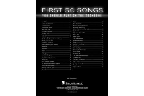 First 50 Songs You Should Play On Trombone image 2
