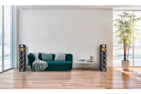 Bennett & Ross Exosphere HiFi Standlautsprecher Paar schwarz 2x 200W RMS  - Retoure (Verpackungsschaden) image 2