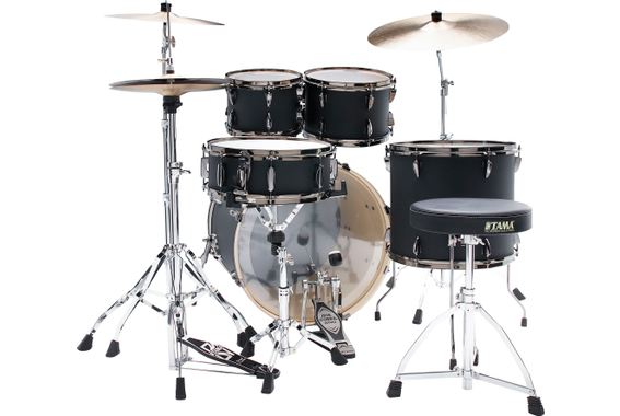 Tama IP52H6WBN-BOB Imperialstar Drumkit Blacked Out Black image 2
