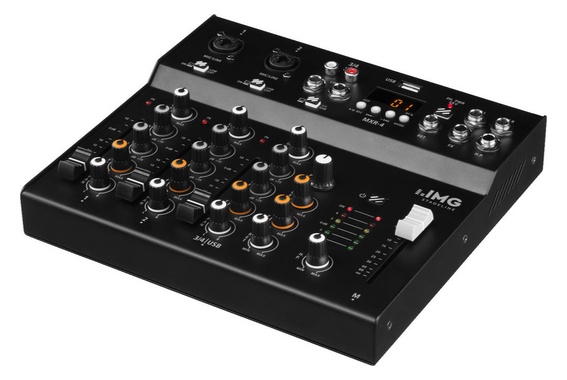 IMG Stageline MXR-4 USB Mixer met Bluetooth Set image 2