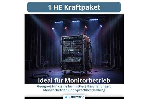 McGrey PA-4504 Amplificateur De Puissance 1U 4x 450 Watt image 2