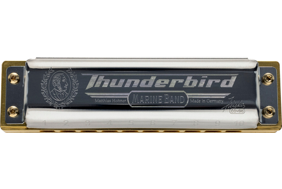 Armonica A Bocca Hohner Marine Band Thunderbird D-Low image 2