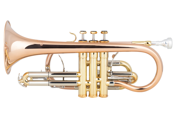 Lechgold Supreme CR-18L Bb-Kornett lackiert  - Retoure (Zustand: sehr gut) image 2