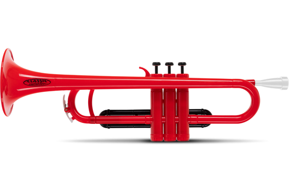 Classic Cantabile KTP-30RD MardiBrass Kunststoff Bb-Trompete Rot  - Retoure (Zustand: sehr gut) image 2