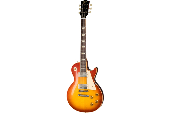 Gibson 1958 Les Paul Standard Reissue VOS Lefthand Washed Cherry Sunburst image 2