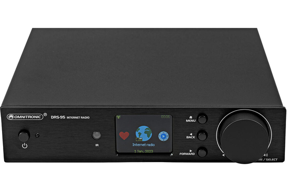 Omnitronic DRS-95 Internetradio mit DAB+ und Bluetooth  - Retoure (Zustand: sehr gut) image 2