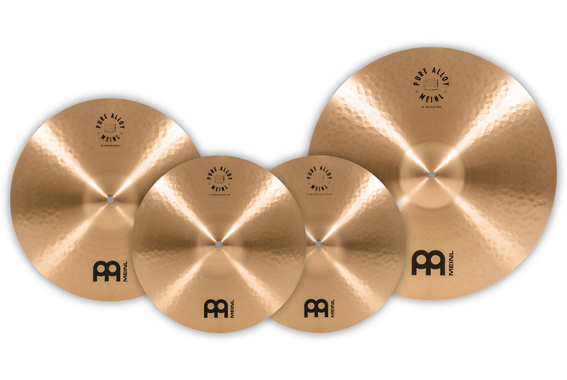 Set de Cymbales Meinl Pure Alloy 14" / 16" / 20" avec Sac pour Cymbales image 2