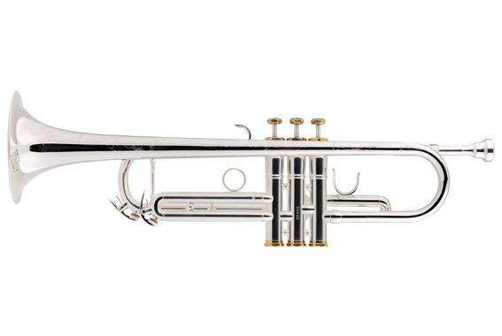 Lechgold TR-18S Bb-Trompete versilbert  - Retoure (Zustand: gut) image 2