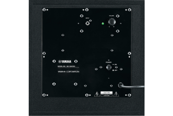 Yamaha NS-SW050 HiFi Aktiv Subwoofer Black  - Retoure (Zustand: gut) image 2