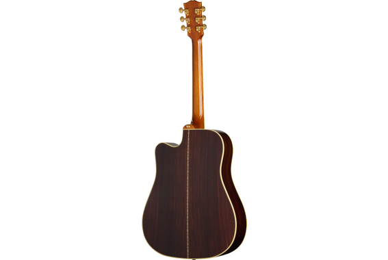 Epiphone Hummingbird Deluxe EC Autumn Burst image 2