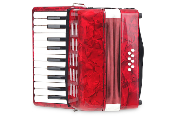 Classic Cantabile Secondo Kinder Akkordeon 8 Bass rot  - Retoure (Zustand: sehr gut) image 2