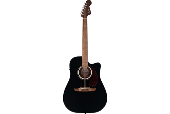 Fender California Deluxe Redondo Black image 2