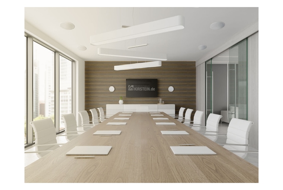 Pronomic CLS-540 WH Haut-Parleur Encastrable Haut de Gamme Tissu 2 Voies 160 Watts image 2