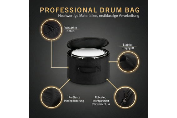 XDrum Drumtas Voor Hangtom 12" x 8" image 2