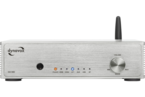 Dynavox DA-300 Verstärker mit HDMI ARC silber  - Retoure (Zustand: sehr gut) image 2