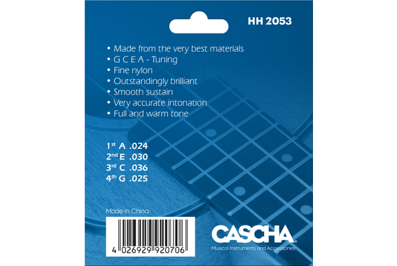 Corde Cascha 2053 Sopran Ukulele image 2