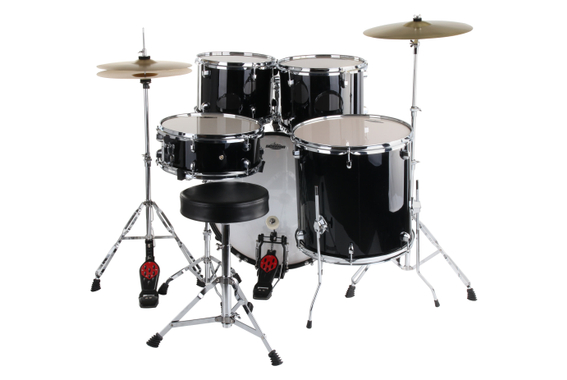 XDrum Semi 20" Studio Batería Midnight Black incl. Escuela image 2