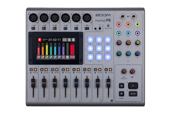 Zoom PodTrak P8 Ultimate Interview- Podcastbundle Set für 6 Personen image 2