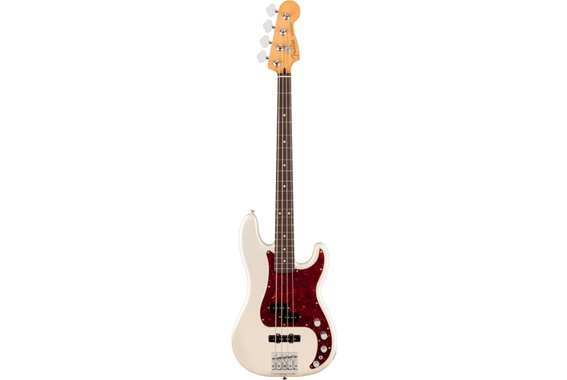 Fender Player II Modified Active Precision Bass Olympic Pearl image 2