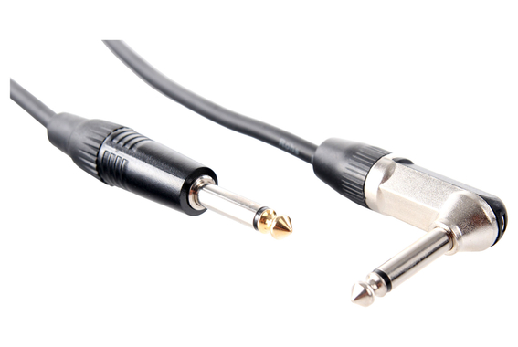 Pronomic Stage INST-A-6 Câble Instrument Angle 6 m noir Set de 5 image 2