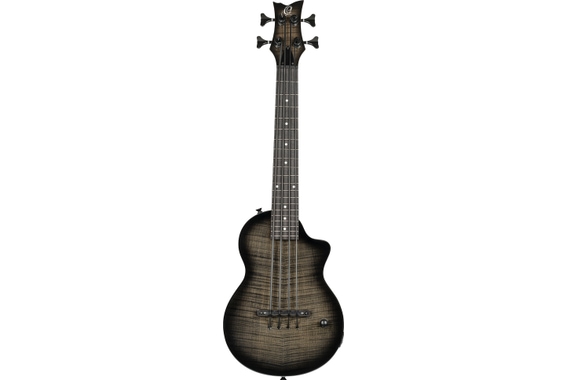 Ortega NEO-BS-TGB Neo Series Ukulele Bass Transparent Grey Burst image 2
