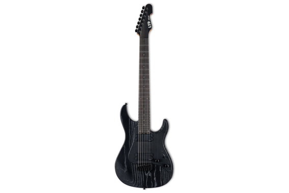 ESP LTD SN-1007HT Baritone Black Blast image 2