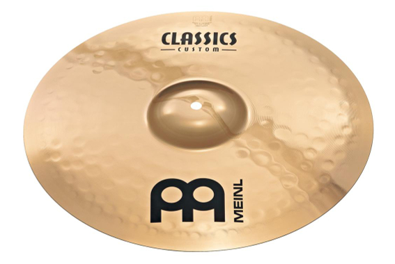 Meinl Classics Custom Brilliant 16" Medium Crash + Support Cymbale À Potence SET image 2