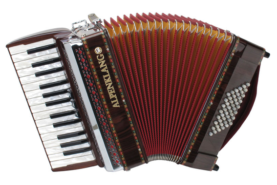 Alpenklang Pro Accordeon II 48 M Set Palissander image 2