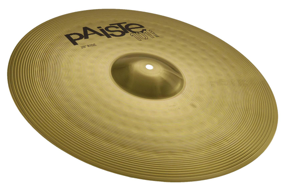 Paiste 101 Brass 20" Ride + Set Support Cymbale À Perche image 2