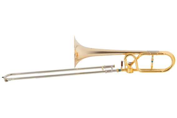 Lechgold QP-18GL Quartposaune Goldmessing  - Retoure (Zustand: sehr gut) image 2