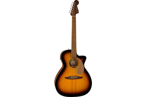 Fender Newporter Player Western Gitaar Sunburst image 2