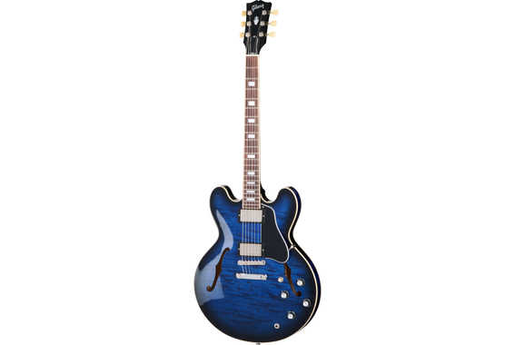 Gibson ES-335 Figured Deep Ocean Burst image 2