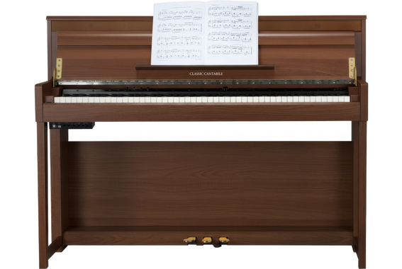 Classic Cantabile UP-1 OM Upright E-Piano Okoume Deluxe Set image 2