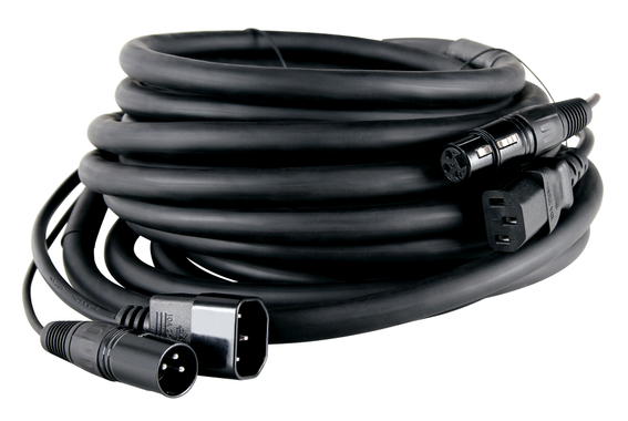 Pronomic Stage IECD-10 Câble Hybride DMX C/DMX 10m image 2