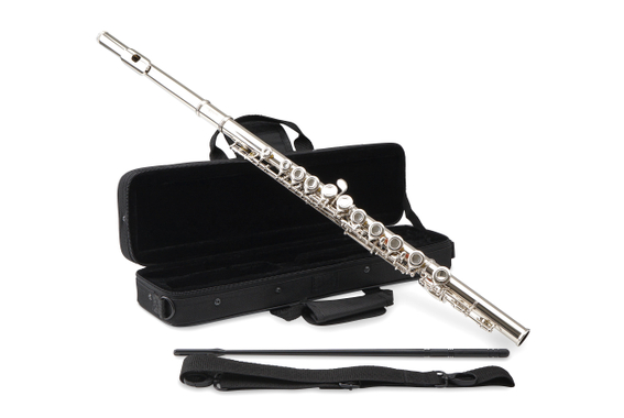 Classic Cantabile FL-100 Flûte Traversière Argentée Set image 2