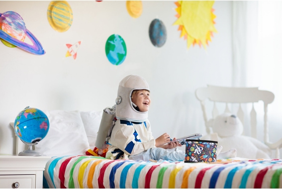 Classic Cantabile Kindertrommel Astronaut 10" image 2