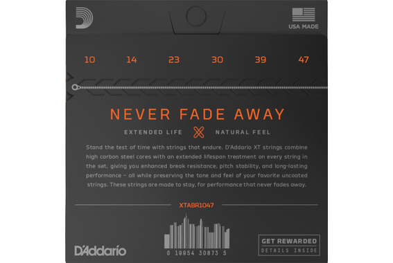 D'Addario XTABR1047 XT Extra Light 3x Set image 2