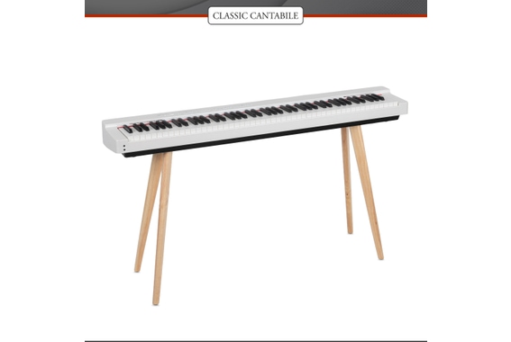 Classic Cantabile SP-316 Stage Piano Home Set Bianco image 2