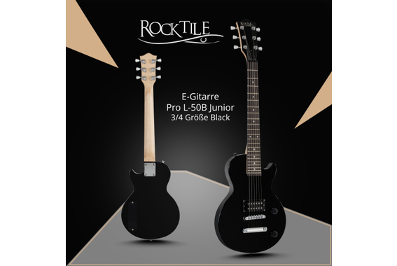 Rocktile L-50B Junior 3/4 Size black image 2