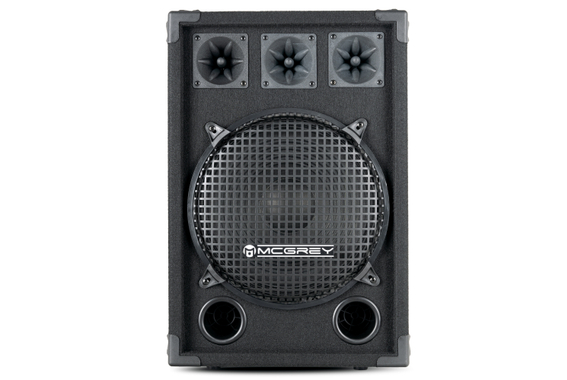 McGrey DJ-1222 Partykeller/DJ-Box Paar 2x 600W  - Retoure (Zustand: sehr gut) image 2